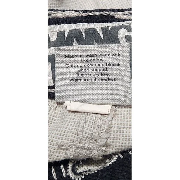 Hang Ten Shorts Size 36 Color Beige 100% Cotton With Pockets - Picture 11 of 12